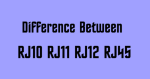 RJ10 RJ11 RJ12 RJ45